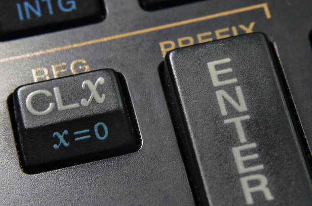 计算器键的宏观视图图片下载