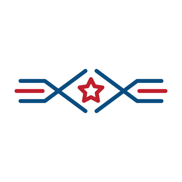 星形图标和符号矢量插图图片下载