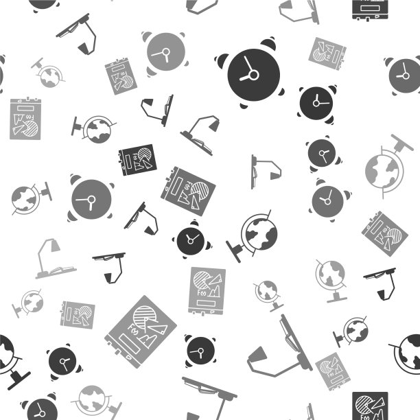 设置闹钟工作场所与台灯和图片下载