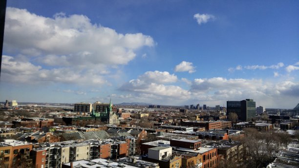 蒙特利尔市区景色图片下载