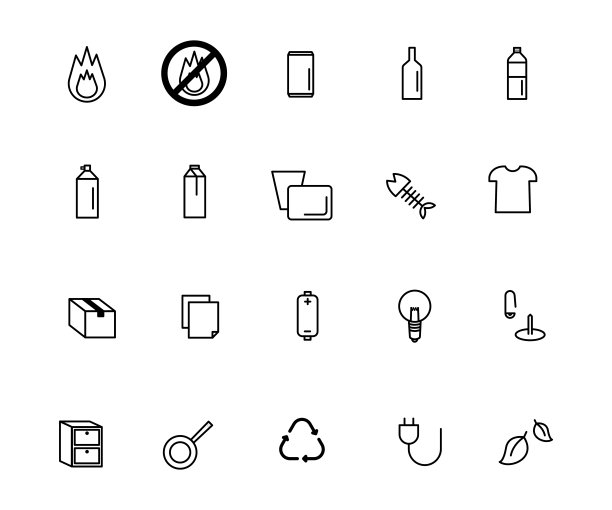 平面设计图标矢量图片下载