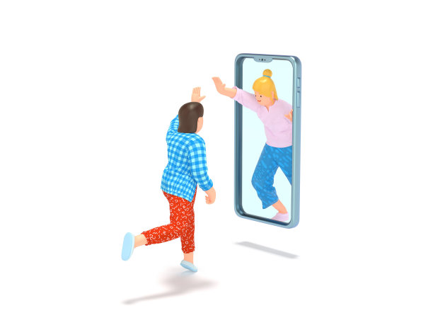 3d卡通朋友视频聊天手机在线图片下载