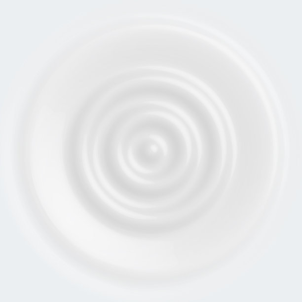 白牛奶酸奶是圆形和奶油白色，质地紧密。图片下载