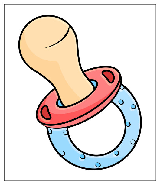 平与脚镯隔离奶嘴上图片下载