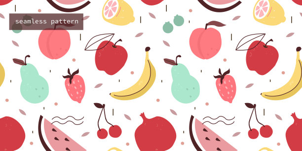 水果无缝模式图片下载