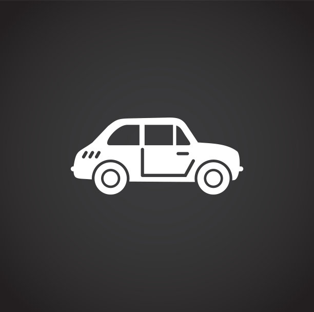 汽车相关图标的背景图形和web图片下载