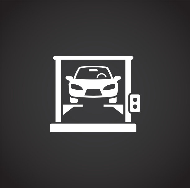 汽车调谐相关图标背景图形图片下载