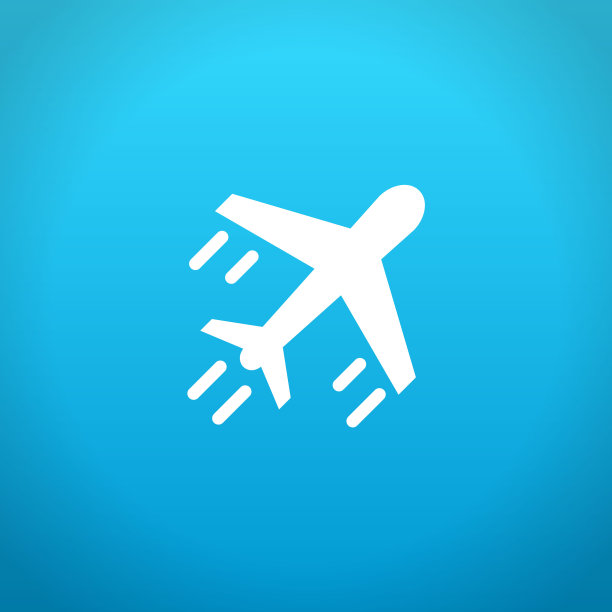 飞行中的飞机矢量素材图片下载