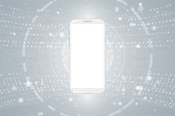 现实的手机。智能手机的插图图片下载