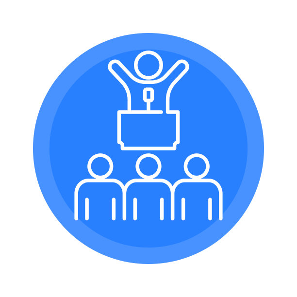 领导图标。团队。平的风格。孤立。图片下载