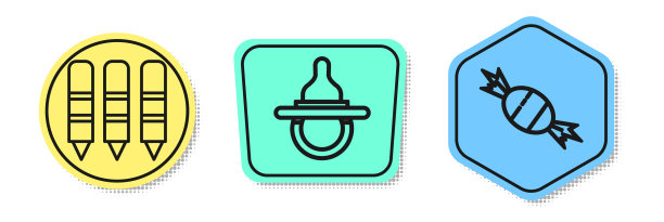 设置线蜡笔画badummy图片下载