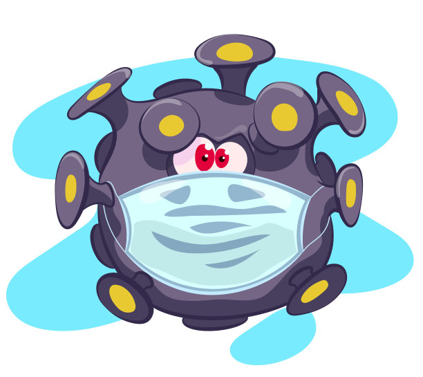 医用口罩中的病毒载体插图图片下载