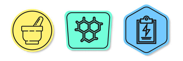 设置线臼和杵的化学配方和图片下载