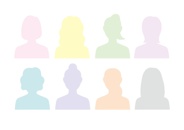 人轮廓01 /向量图片下载