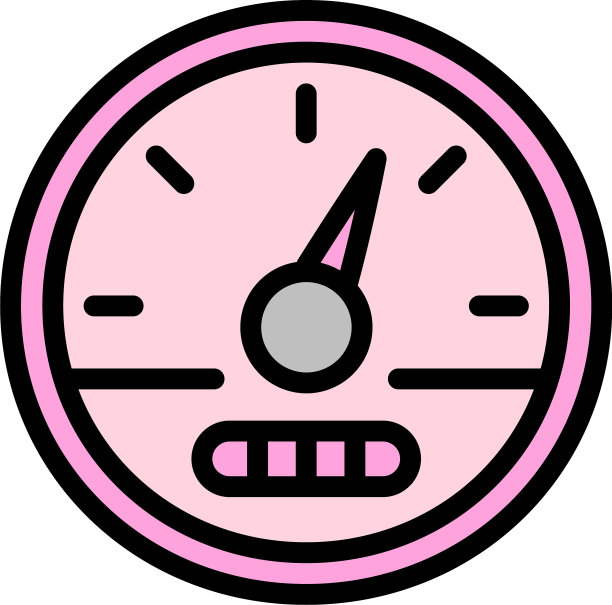 速度计指示器图标轮廓样式图片下载