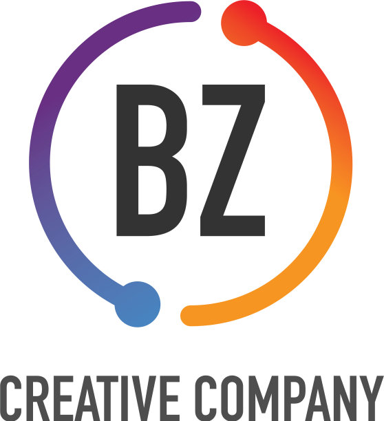 首字母bz创意圈logo设计图片下载