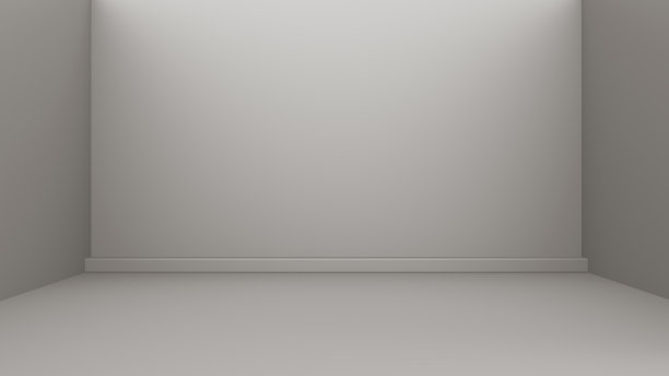 抽象灰色空房间背景。3D插图。
方形房间的灰色阴影。图片下载
