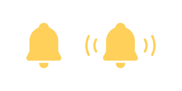 通知图标矢量图片下载