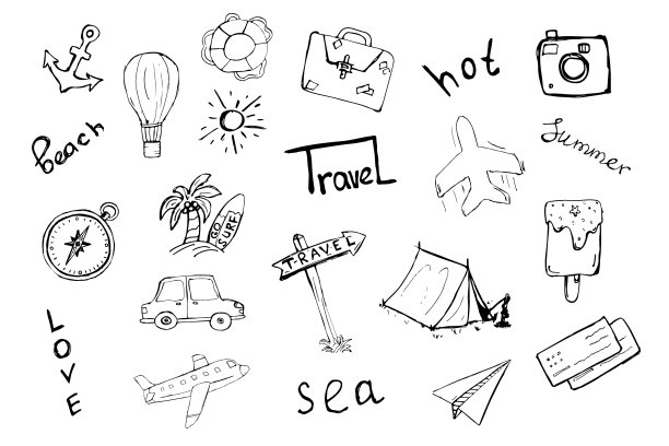 设置图标绘制的主题旅行图片下载