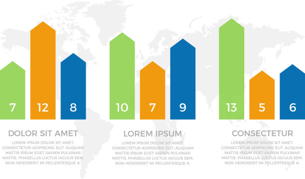 设置蓝色、绿色和橙色元素为图片下载
