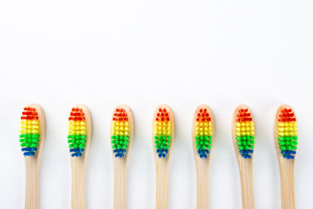 牙科卫生，牙医，关爱和素食主义者的理念图片下载