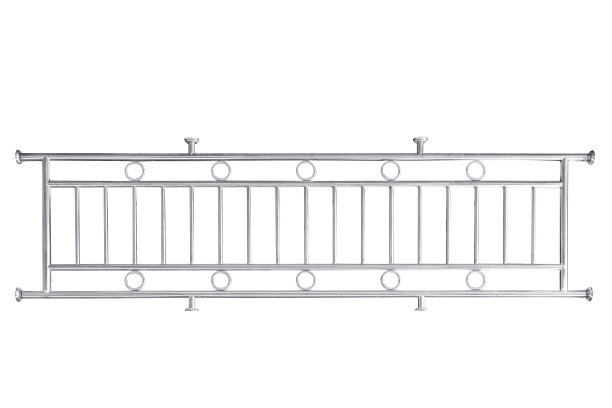 不锈钢栏杆隔离白色图片下载