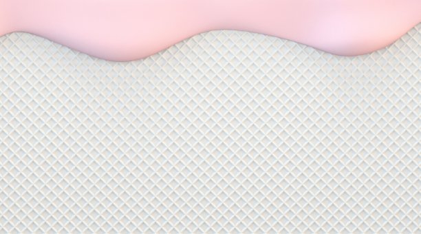 粉色草莓奶油3D图片下载