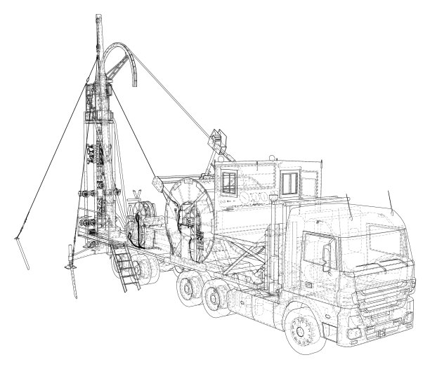 连续油管单元机层可见图片下载