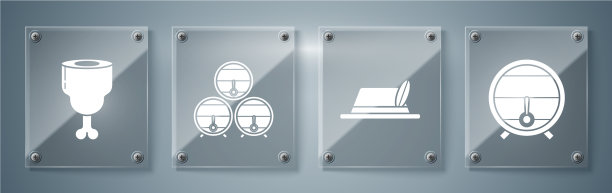 将木桶放在架子上，并带有旋塞图片下载