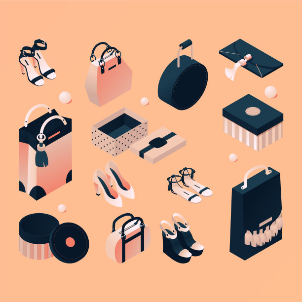 等距时尚女装配件收集图片下载