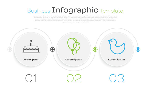 用燃烧的蜡烛和气球来固定蛋糕线图片下载