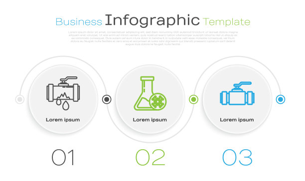 固定管路破裂漏水的金属管图片下载