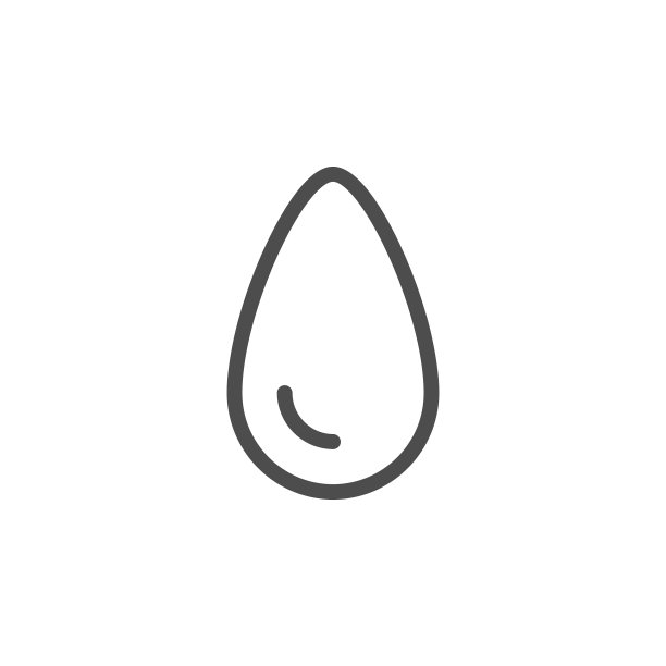 水滴线轮廓图标图片下载