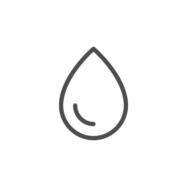 水滴线轮廓图标图片下载