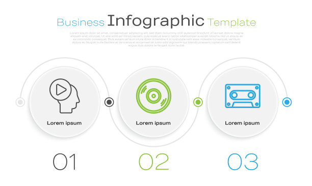 设置线头人与播放按钮黑胶唱片图片下载