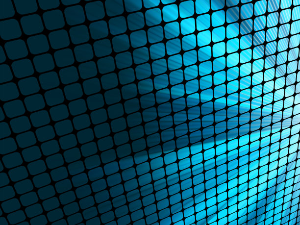 蓝光光3D马赛克。EPS 8图片下载
