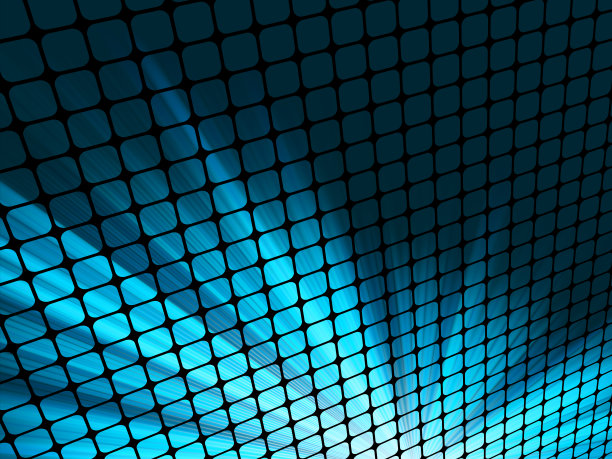 蓝光光3D马赛克。EPS 8图片下载