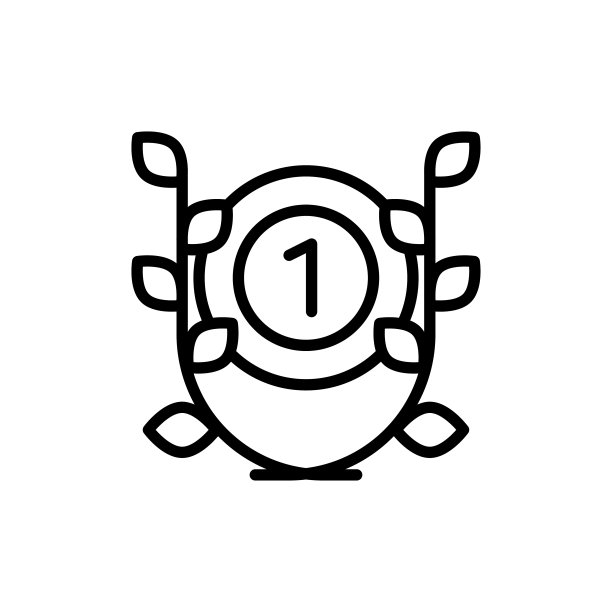 奖项图标矢量轮廓插图图片下载