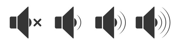 音量图标扬声器音量图标图片下载