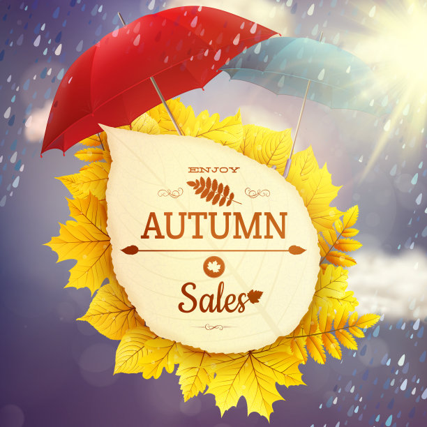 背景上的一个主题是秋天。出售。每股收益10图片下载