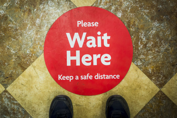 社会距离。图片下载