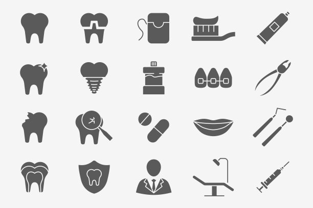 牙医图标设置02-05图片下载