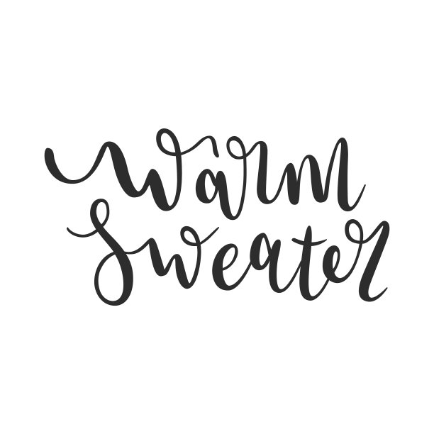 温暖的毛衣，让冬季印花图片下载