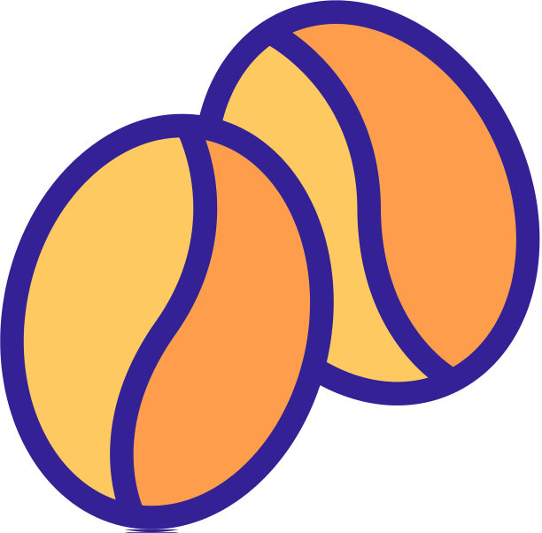 咖啡图标孤立轮廓符号图片下载