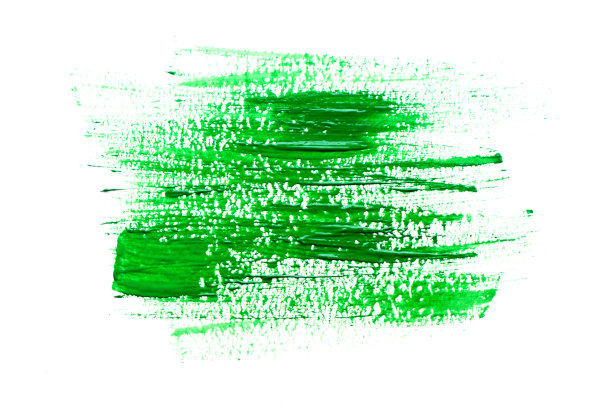 涂丙烯酸漆成深绿色。不均匀的中风。空间的文本。图片下载
