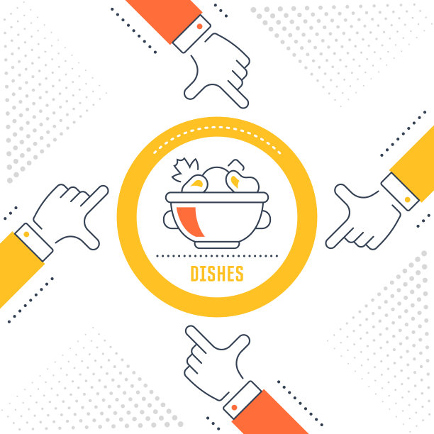 网站横幅和登陆页面菜肴图片下载