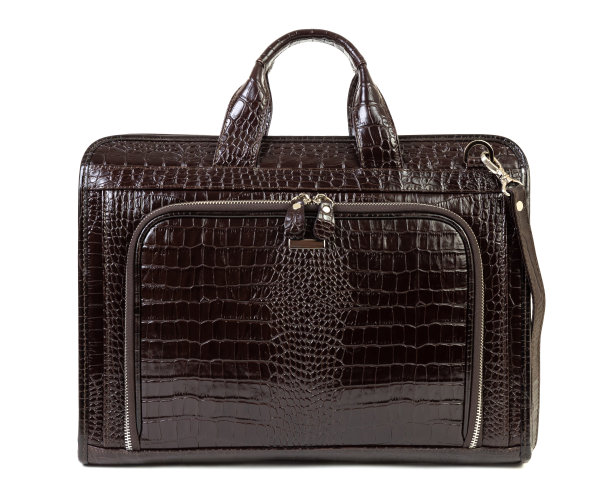 棕色皮革手提包图片下载