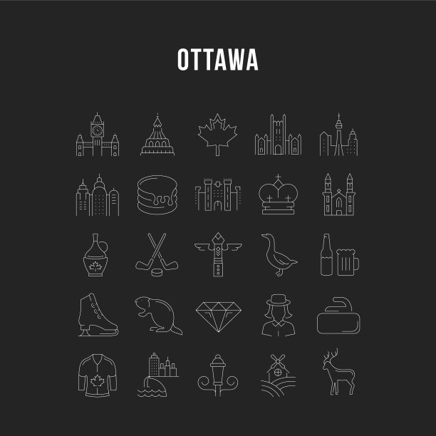 设置平线图标渥太华图片下载