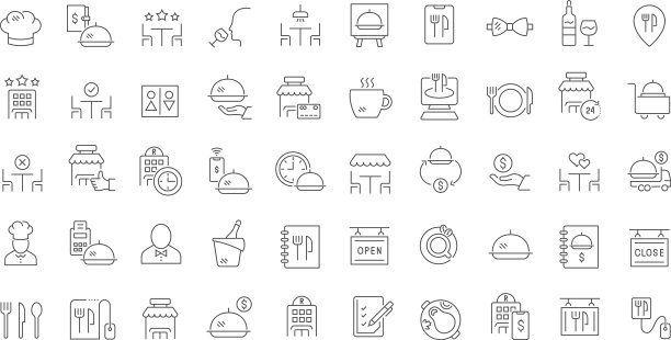 餐厅业务设置行图标图片下载