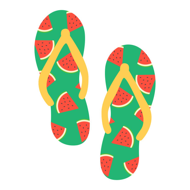 沙滩凉鞋图片下载
